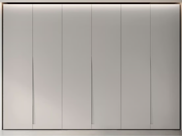 ELITE - Built-in melamine-faced chipboard wardrobe by Febal Casa - view 2